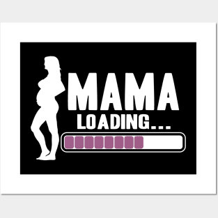 Cute Mom To Be Loading Mother Newborn Baby Pregnancy Pregnant Posters and Art